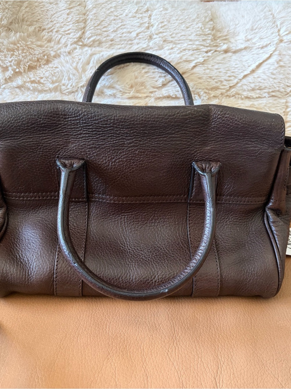 Small Mulberry Bayswater Satchel in Brown Leather - Picture 2 of 13